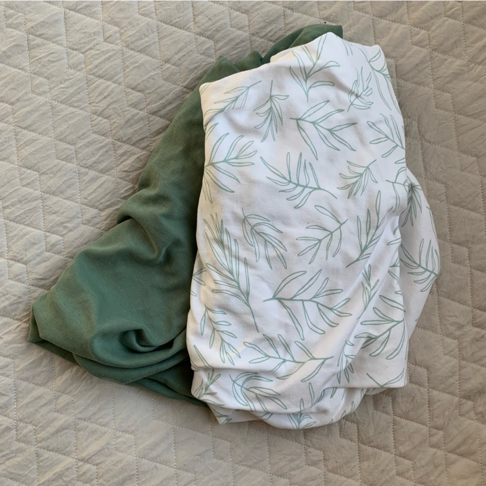 Babebay Pack n Play Fitted Sheets Set Jersey Knit Cotton